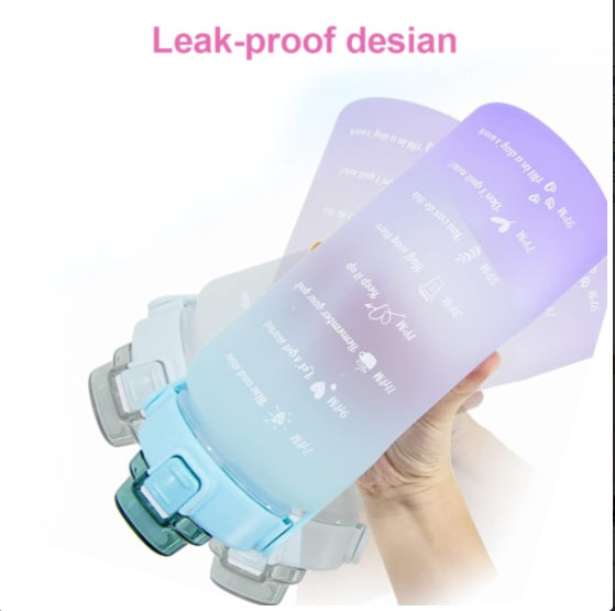 HydroCoach 2.0 – Deine 2-Liter-Flasche mit Plan