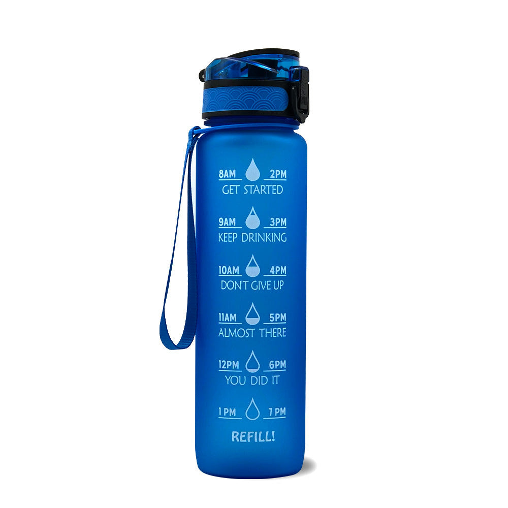 1L Wasser Flasche Mit Zeit Marker Deine Motivierende Flasche