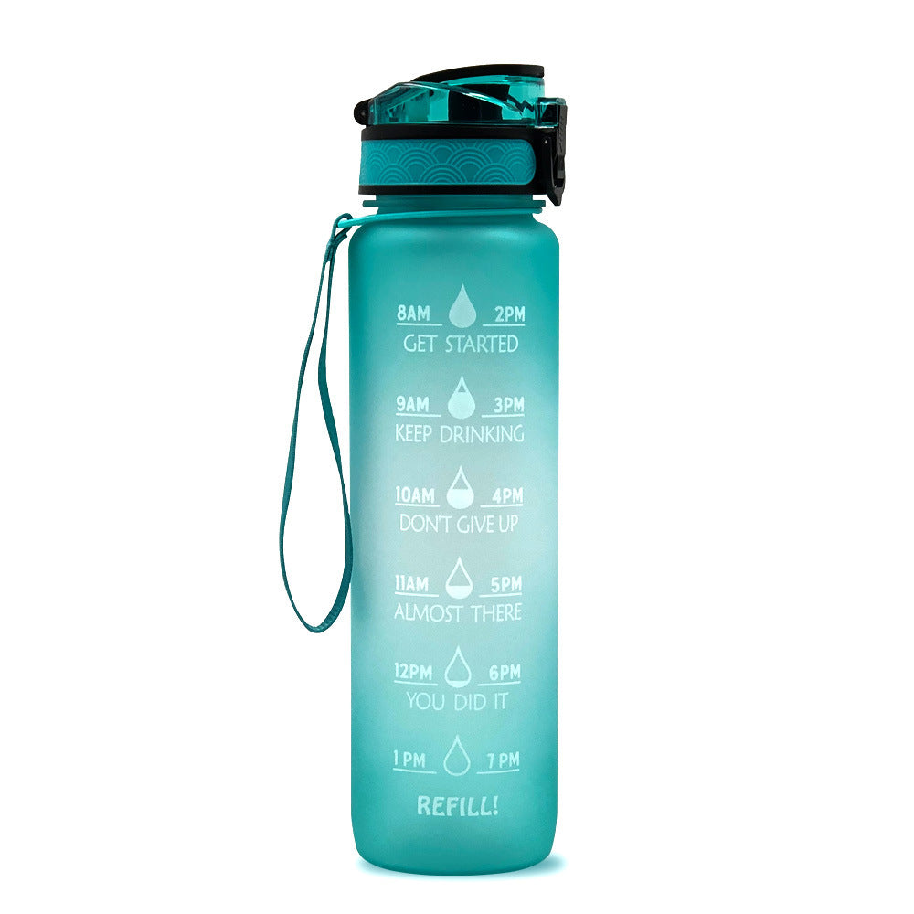 1L Wasser Flasche Mit Zeit Marker Deine Motivierende Flasche