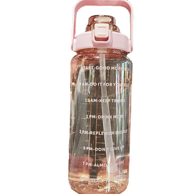 Stay Hydrated Bottle – 2L Motivation für deinen Alltag
