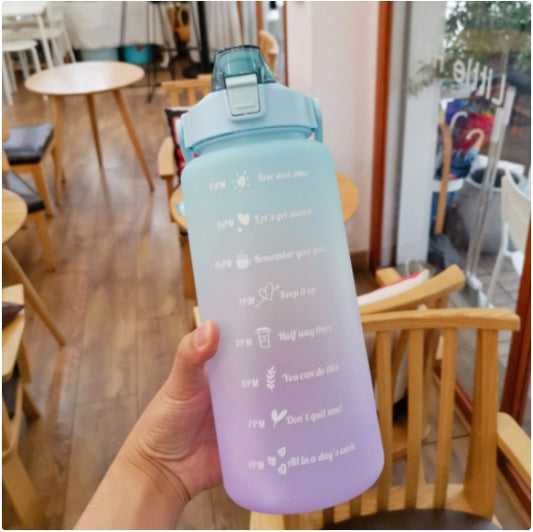 HydroCoach 2.0 – Deine 2-Liter-Flasche mit Plan
